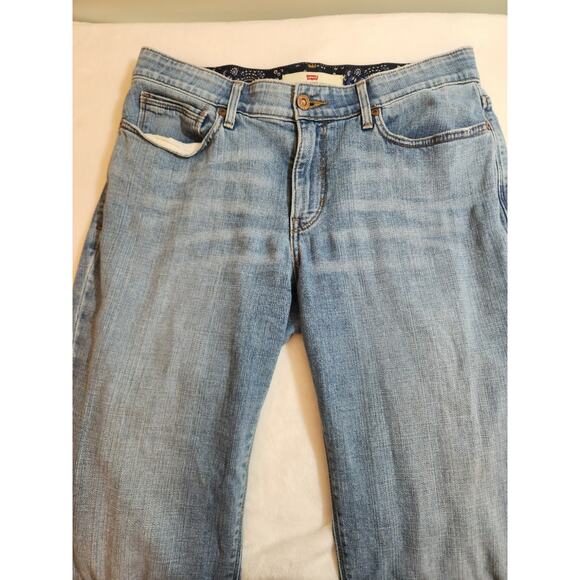 Levi's 525 Jeans Womens 8M 8 31 X 31 Blue Perfect Waist Straight Leg - Picture 4 of 11